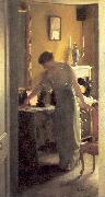 Paxton, William McGregor The Other Room USA oil painting artist